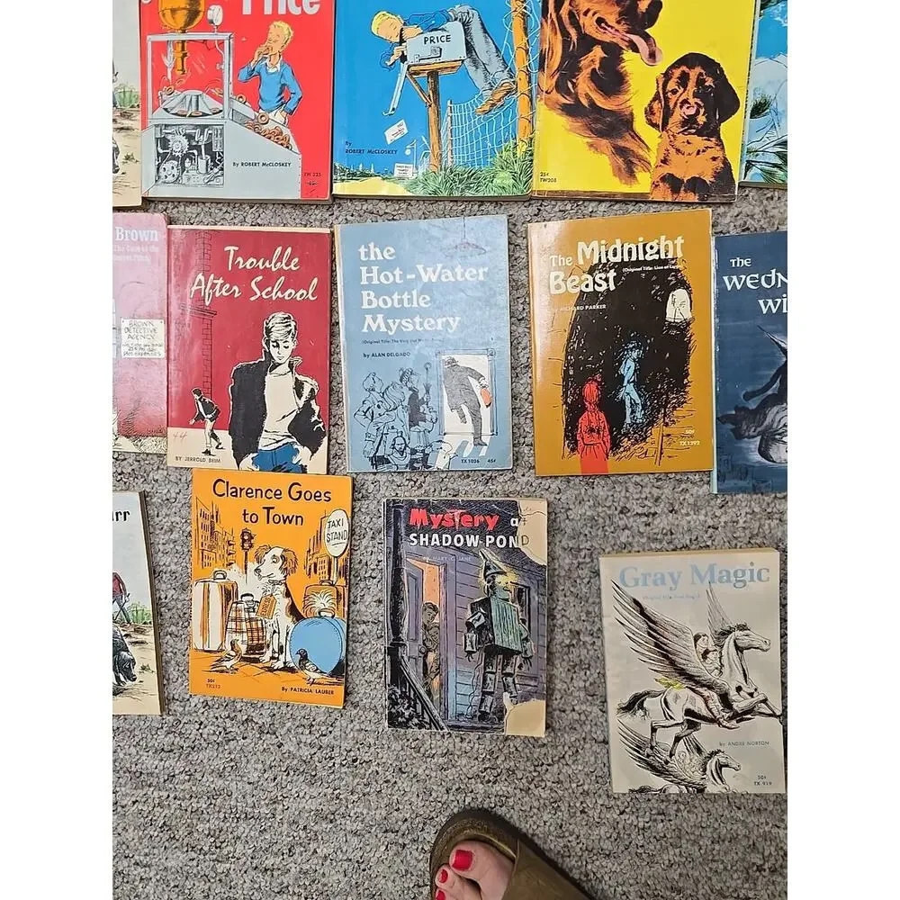Vtg‎ SBS TX Scholastic & Others PB Books 1960s-90s VTG Variety Of Titles Rare